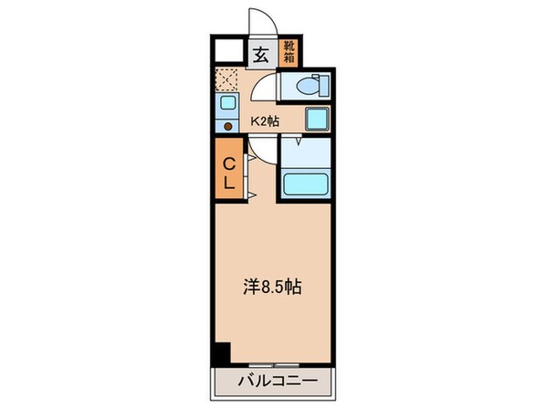 ＰＲＯＵＤＩＡ岡崎の物件間取画像